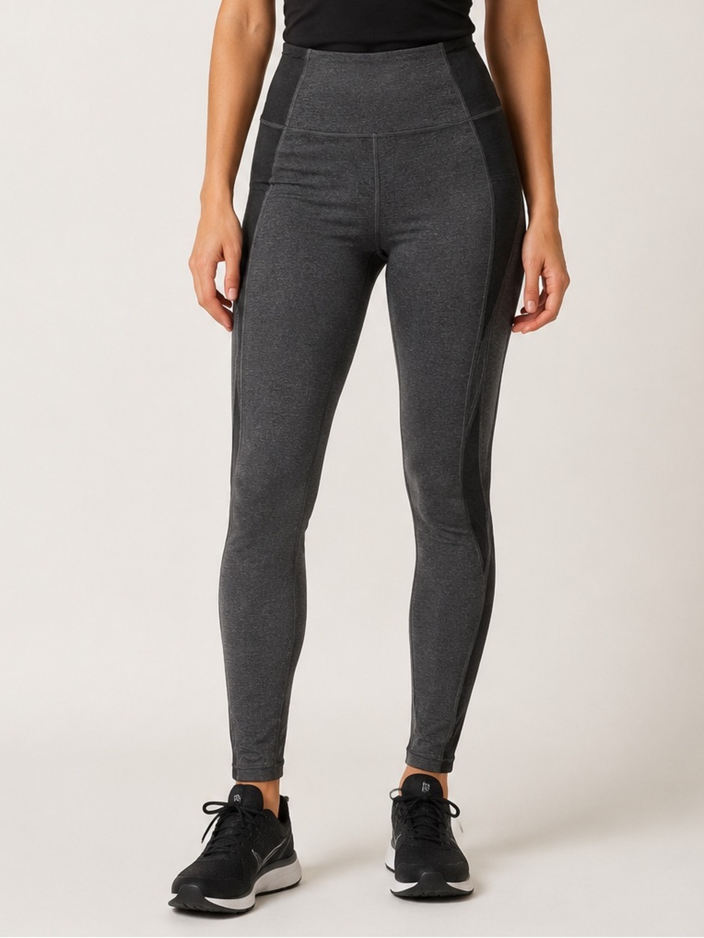 lululemon athletica High-Waist Leggings — Charcoal/Black